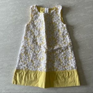 Toddler Girl Floral Appliqué Spring Dress Size 2T